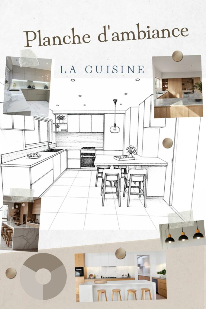 Planche d&rsquo;ambiance — la cuisine