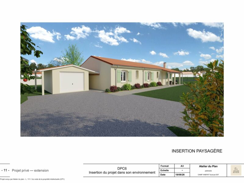 Extension de maison — déclaration préalable
