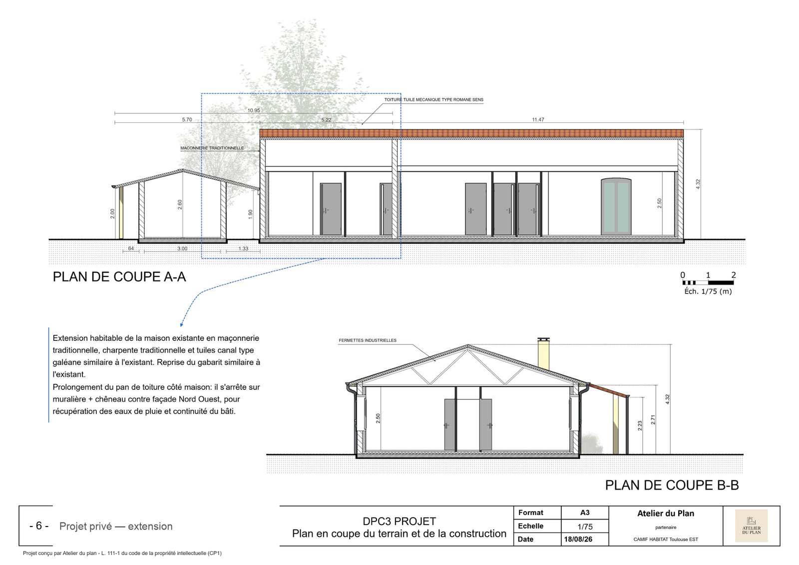 Extension — Coupe du projet
